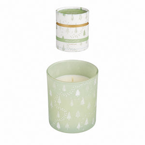 Gift pack with scented candles winter