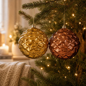 Round fir cone 20 cm in diameter