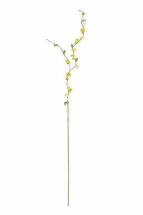Gul hæklet blomstrende forårsgren 76 cm lang