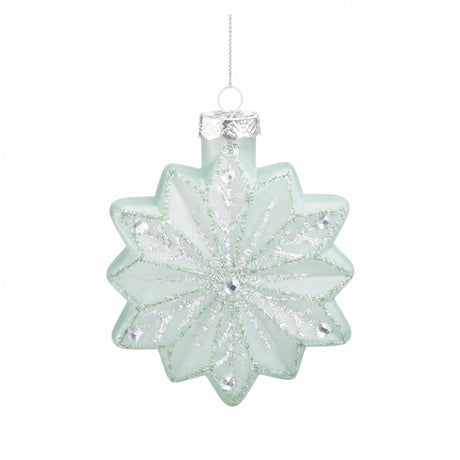 Christmas bauble Snowflake pastel