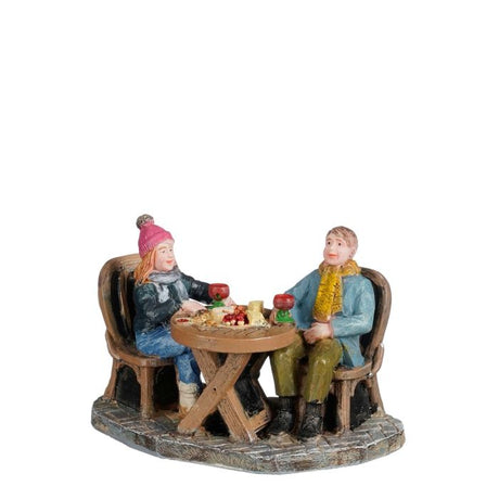 Luville Nyder et glas vin