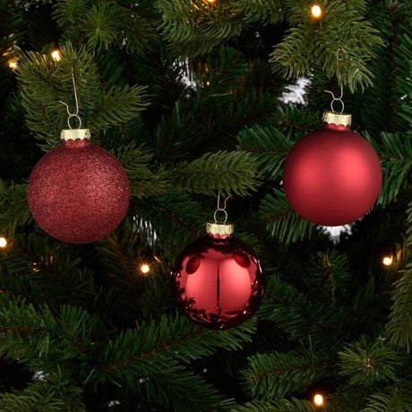 Julekugler 26-pak røde