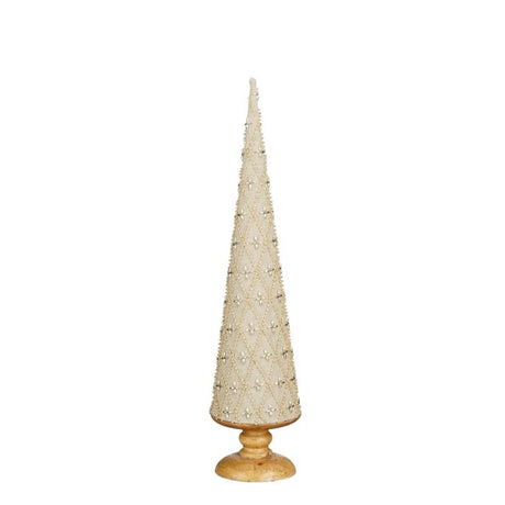 Dekorationstræ off white 55 cm højt