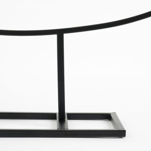 Juletræ i sort metal 105 cm højt