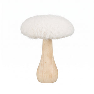 Mushroom with soft hat 16 cm high