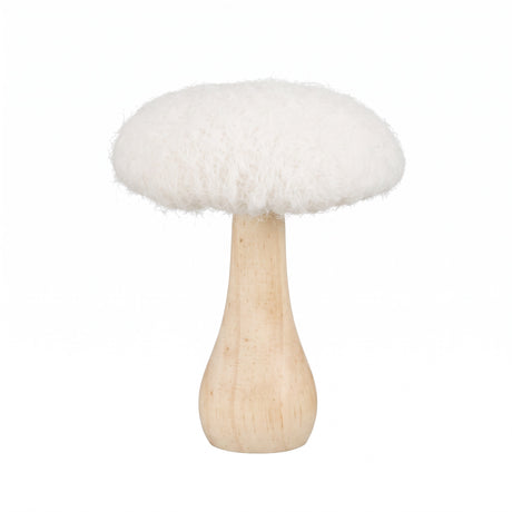 Mushroom with soft hat 16 cm high