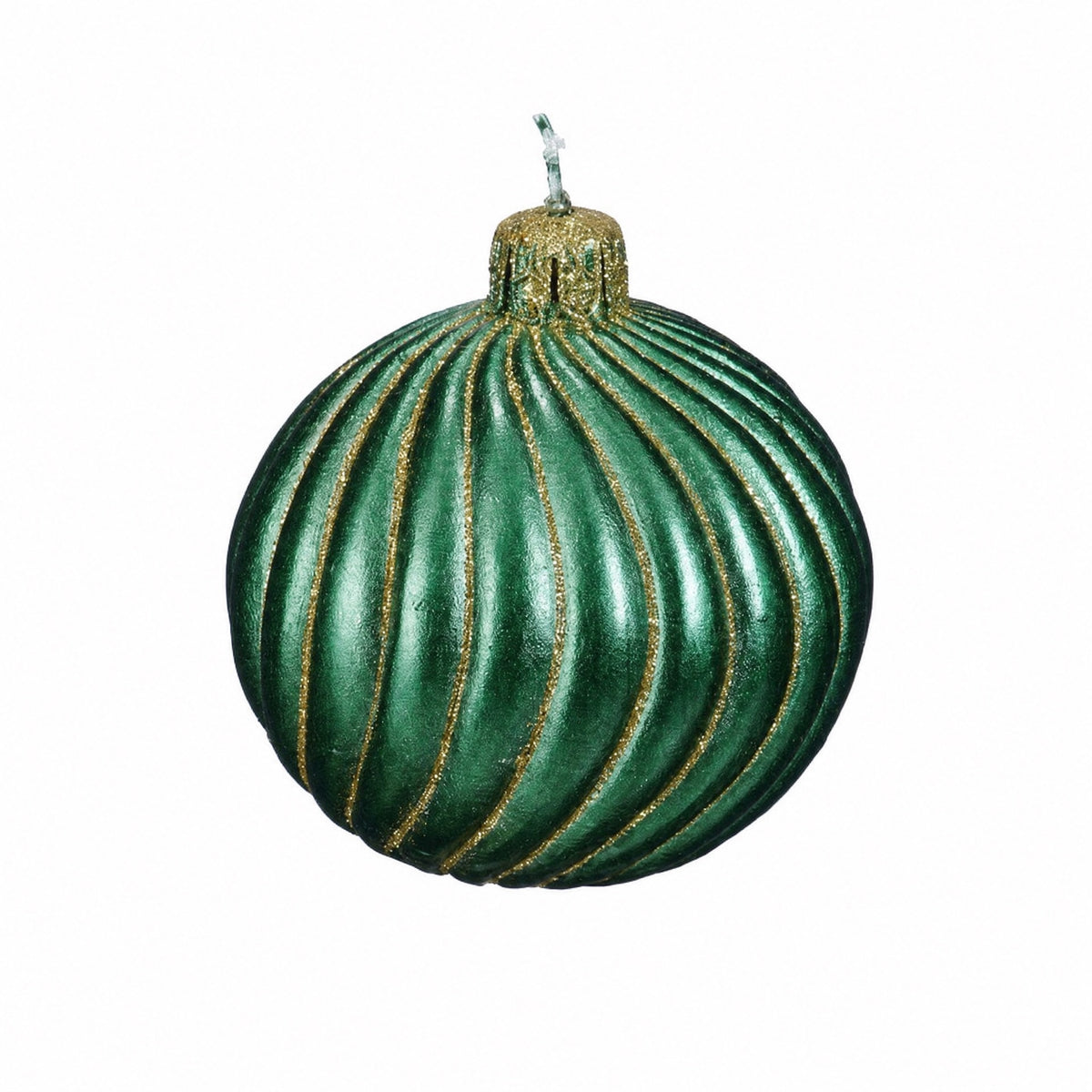 Light Christmas bauble 9 cm