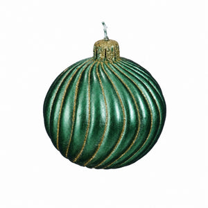 Light Christmas bauble 9 cm