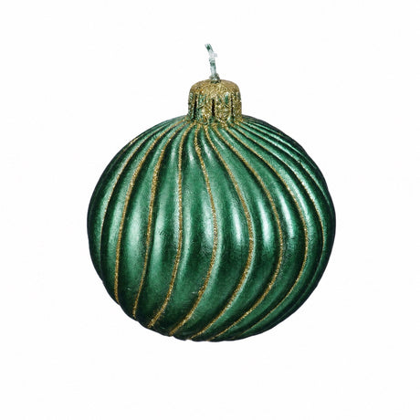 Light Christmas bauble 9 cm
