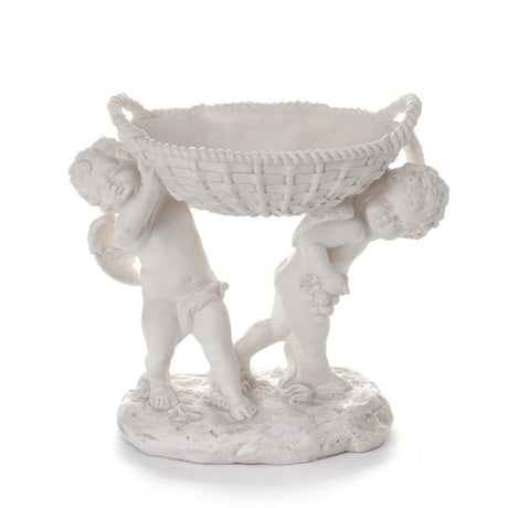 Engle med lille skål 26 cm høj