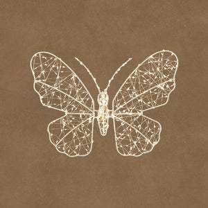 Butterfly with LED lights, 40 cm wide, for wall hanging, indoor or outdoor use