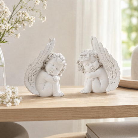 Sitting angel
