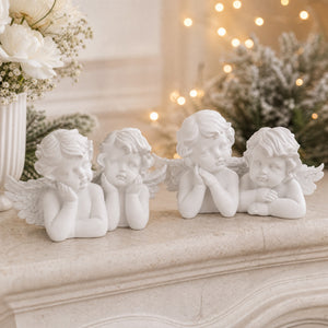 Angels sitting together