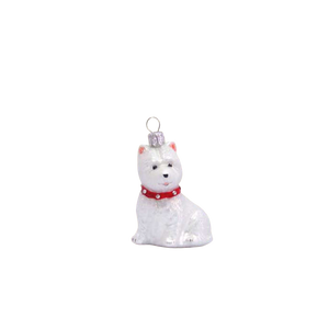 West Highland White Terrier Christmas ornament