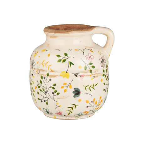 Vase med hank fra Ib Laursens Meadow Blossom-serie