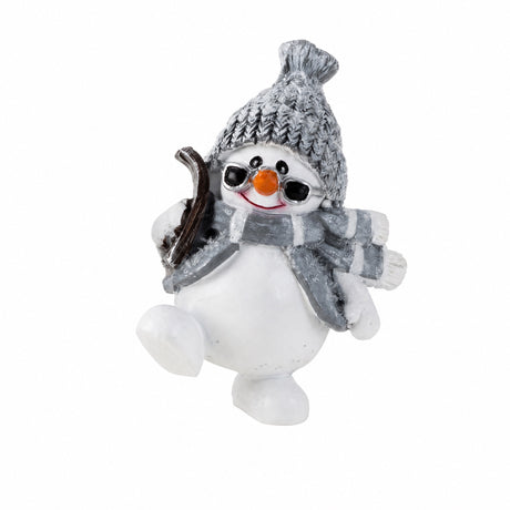 Snowman with sunglasses