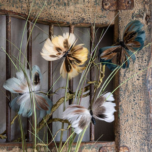 Sommerfugl med klips 9 cm