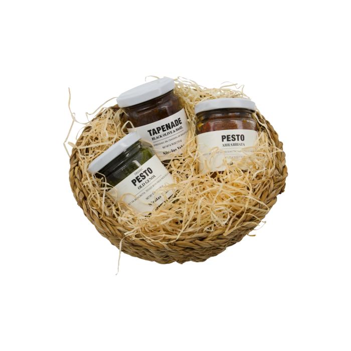 Nicolas Vahé Gavekurv - Pesto & Tapenade