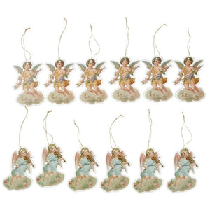 Gavemærker med engle 12-pak