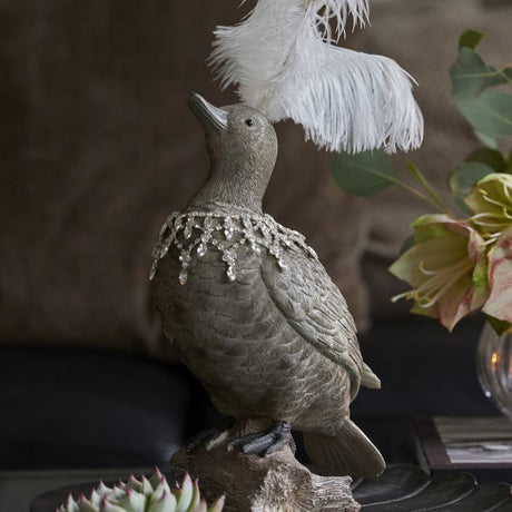 And med halskæde 29 cm høj