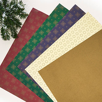 Glossy paper in 5 colors for DIY projects from Juel & Brandt
