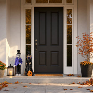 Mr. Skeleton or Mrs. Witch