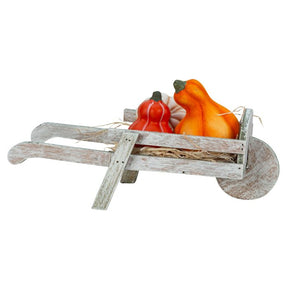 Trillebør med græskar 26 cm lang