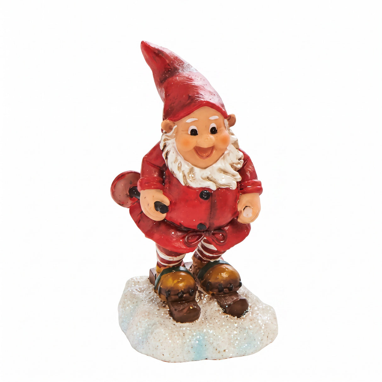 Forest elf on skis
