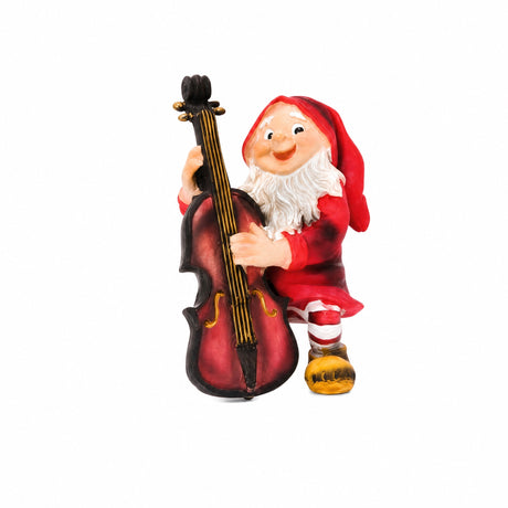 FOREST ELF WITH MUSICAL INSTRUMENT