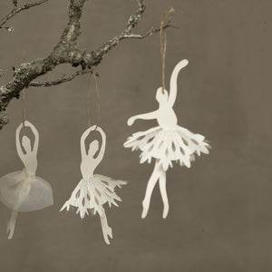 Papirpynt Dansende ballerina