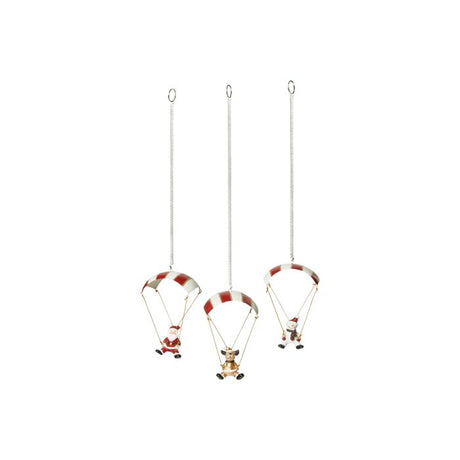 Faldskærm med julefigur