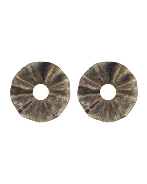 Flolo candle wreath saucers in antique brown metal, 2-pack from House Doctor