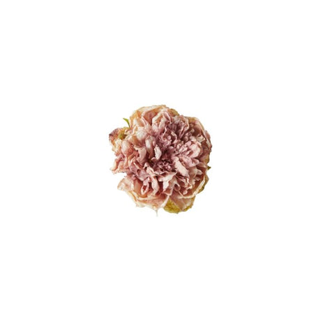 Blomsterhoved med klips pæon lyserød