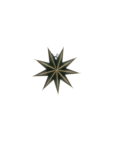Dark green star, 30 cm diameter, from House Doctor