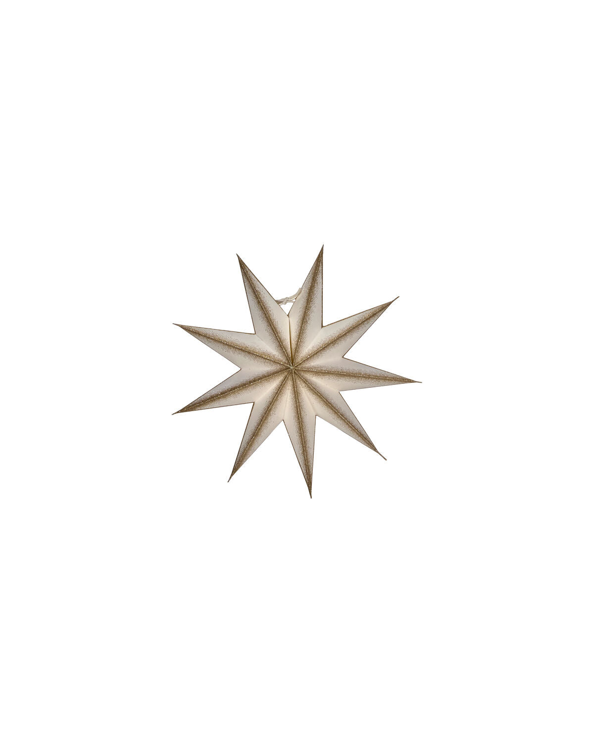 Off-white star, 30 cm diameter, from House Doctor