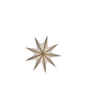 Off-white star, 30 cm diameter, from House Doctor
