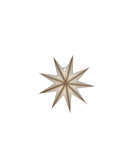 Off-white star, 30 cm diameter, from House Doctor