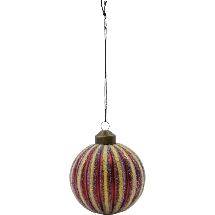 House Doctor Julekugler 8 cm i dia 4-pak