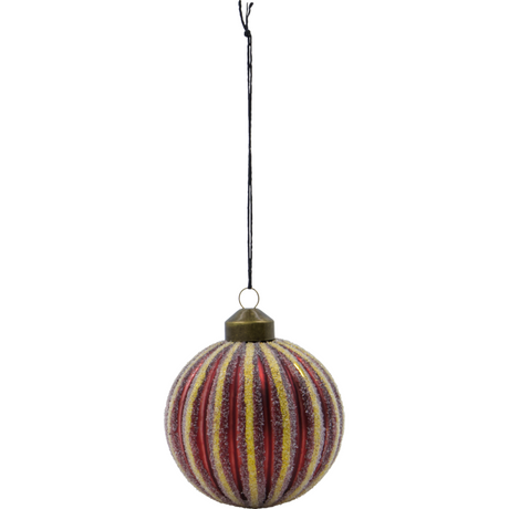 House Doctor Julekugler 8 cm i dia 4-pak