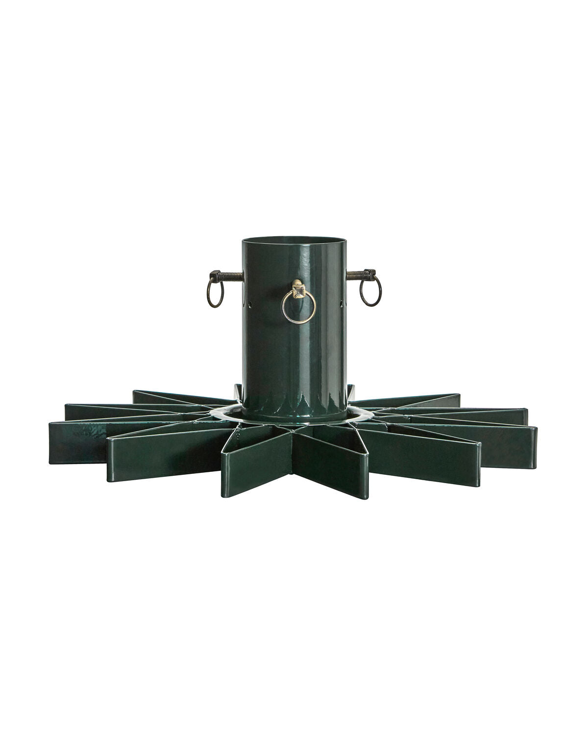 Star Christmas tree stand in dark green metal from House Doctor