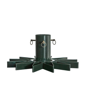 Star Christmas tree stand in dark green metal from House Doctor