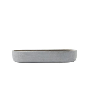 Gray concrete candle holder for 4 taper candles from house Doctor