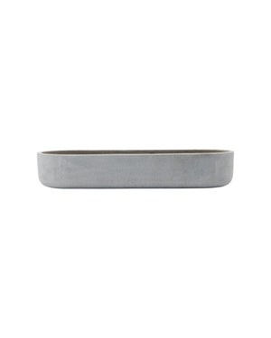 Gray concrete candle holder for 4 taper candles from house Doctor