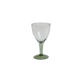 Speedtsberg vinglas på grøn fod