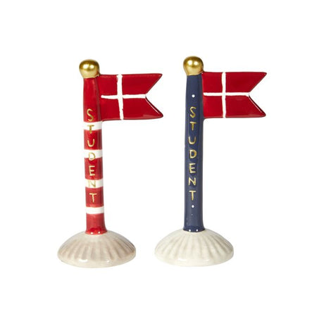Flag student 14 cm højt