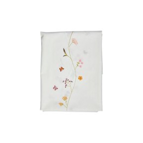 Speedtsberg coated dug med blomster og sommerfugle