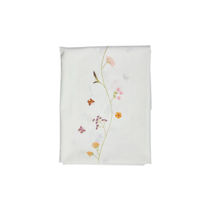 Speedtsberg coated dug med blomster og sommerfugle