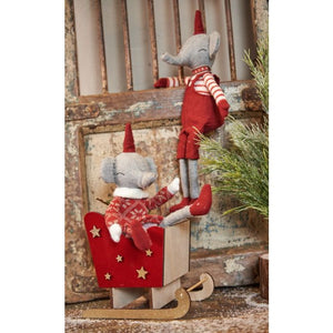 Kane i træ 18 cm lang