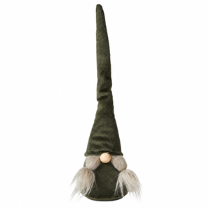 Line Christmas gnome in green velour from Speedtsberg