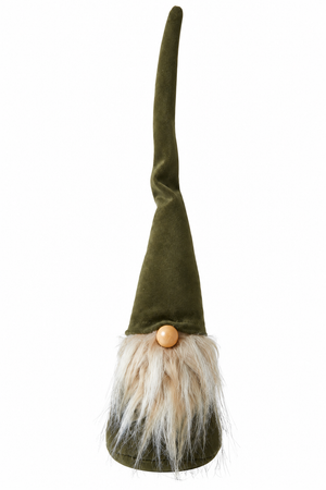 Kaj green gnome, 36 cm tall